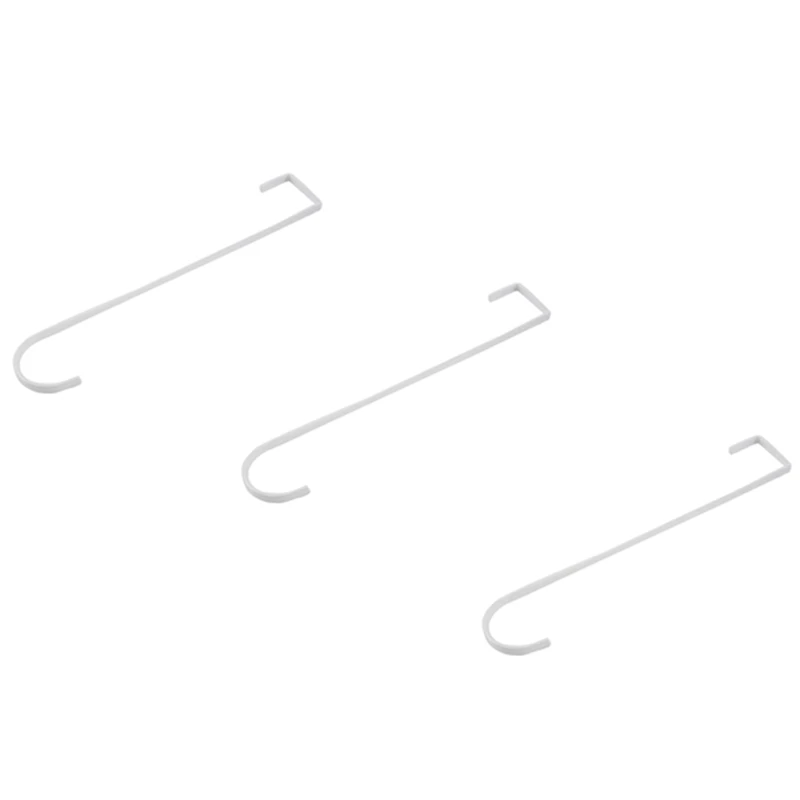 3X Over Door Wreath Hook - Thin Metal Over Door Wreath Holder Seasonal Hanger For Front Or Back Door (White)
3X Over Door Wreath Hook - Thin Metal Over Door Wreath Holder Seasonal Hanger For Front Or Back Door (White)