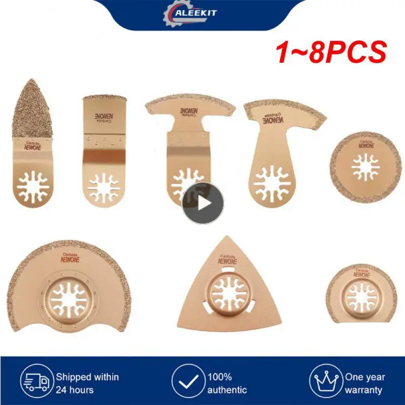 1~8PCS Carbide Oscillating Saw Blade Accessories in Electric Power Timmer Saw Blade Fein Multi tool Renovator for tile adhesive
1~8PCS Carbide Oscillating Saw Blade Accessories in Electric Power Timmer Saw Blade Fein Multi tool Renovator for tile adhesive