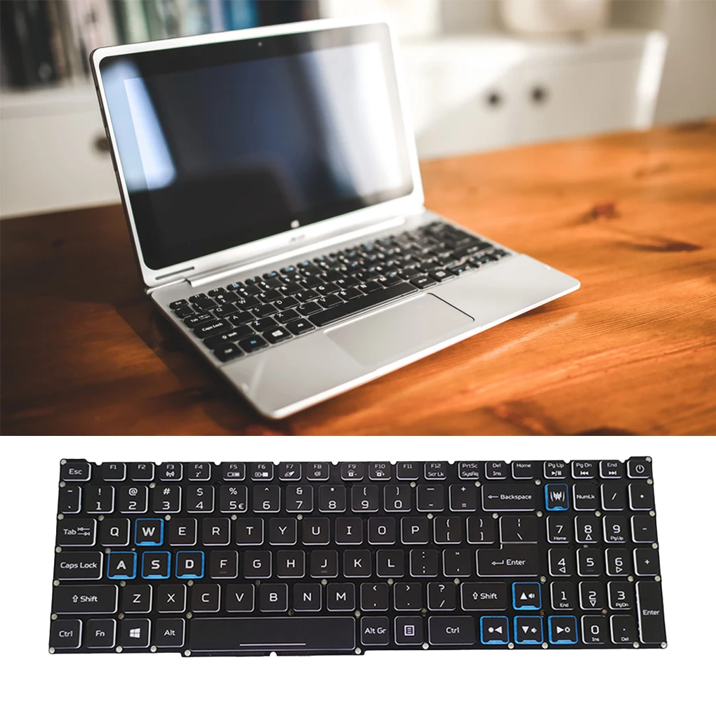 Colorful Backlight Keyboard Anti-slide Universal RGB Well Fit Equipment Notebook Replacement for Acer Nitro AN515-54
Colorful Backlight Keyboard Anti-slide Universal RGB Well Fit Equipment Notebook Replacement for Acer Nitro AN515-54