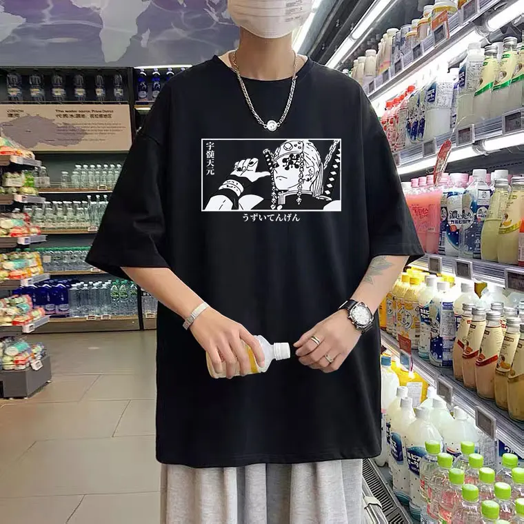 Japan Anime Demon Slayer KImetsu No Yaiba Printed Tshirt Mens Tengen Uzui Manga Trend Tees Men Woman Fashion Oversized T-shirts
Japan Anime Demon Slayer KImetsu No Yaiba Printed Tshirt Mens Tengen Uzui Manga Trend Tees Men Woman Fashion Oversized T-shirts