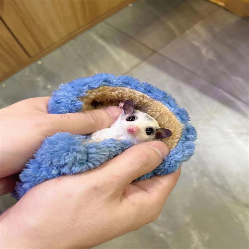 1 PC Winter Warm Short Plush Bird Hamster Squirrel Glider Hammock Baby Squirrel Hanging Sleeping Bag Bed Cage Small Pet Supply
1 PC Winter Warm Short Plush Bird Hamster Squirrel Glider Hammock Baby Squirrel Hanging Sleeping Bag Bed Cage Small Pet Supply