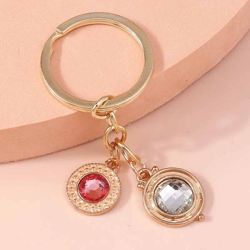 New Elegant Crystal Round Charms Keychains Souvenir Gifts for Women Men Handbag Pendants Keyrings DIY Handmade Jewelry Accessory
New Elegant Crystal Round Charms Keychains Souvenir Gifts for Women Men Handbag Pendants Keyrings DIY Handmade Jewelry Accessory