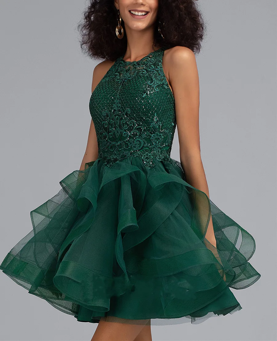 2022 Short Mini Tulle Lace Homecoming Cocktail Dress Princess Sequins Appliquéd Evening Dress Luxury Prom Party Gown robe soiree
2022 Short Mini Tulle Lace Homecoming Cocktail Dress Princess Sequins Appliquéd Evening Dress Luxury Prom Party Gown robe soiree
