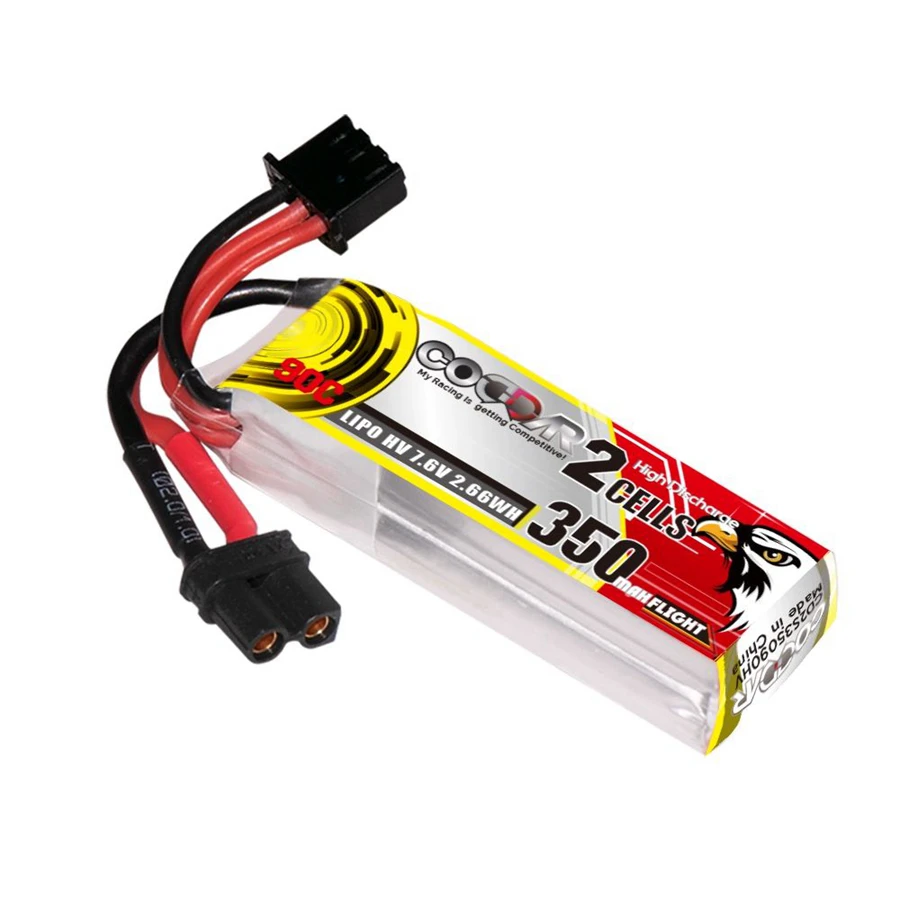 CD2S35090HV 350MAH 2S 7.6V 90C Indoor Hollow Cup Model Airplane Rechargeable Lithium Battery Pack
CD2S35090HV 350MAH 2S 7.6V 90C Indoor Hollow Cup Model Airplane Rechargeable Lithium Battery Pack