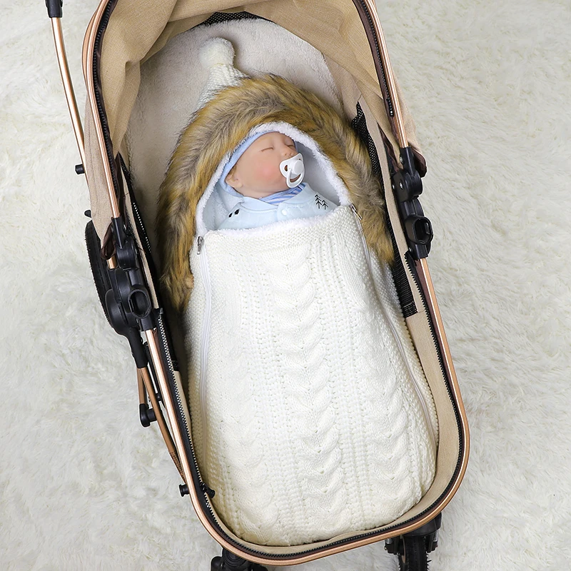 Baby Sleeping Bags Envelopes Autumn Winter Knitted Newborns Infant Boys Girls Stroller Bassinet Swaddle Wrap 75*35cm Sleep Sacks
Baby Sleeping Bags Envelopes Autumn Winter Knitted Newborns Infant Boys Girls Stroller Bassinet Swaddle Wrap 75*35cm Sleep Sacks