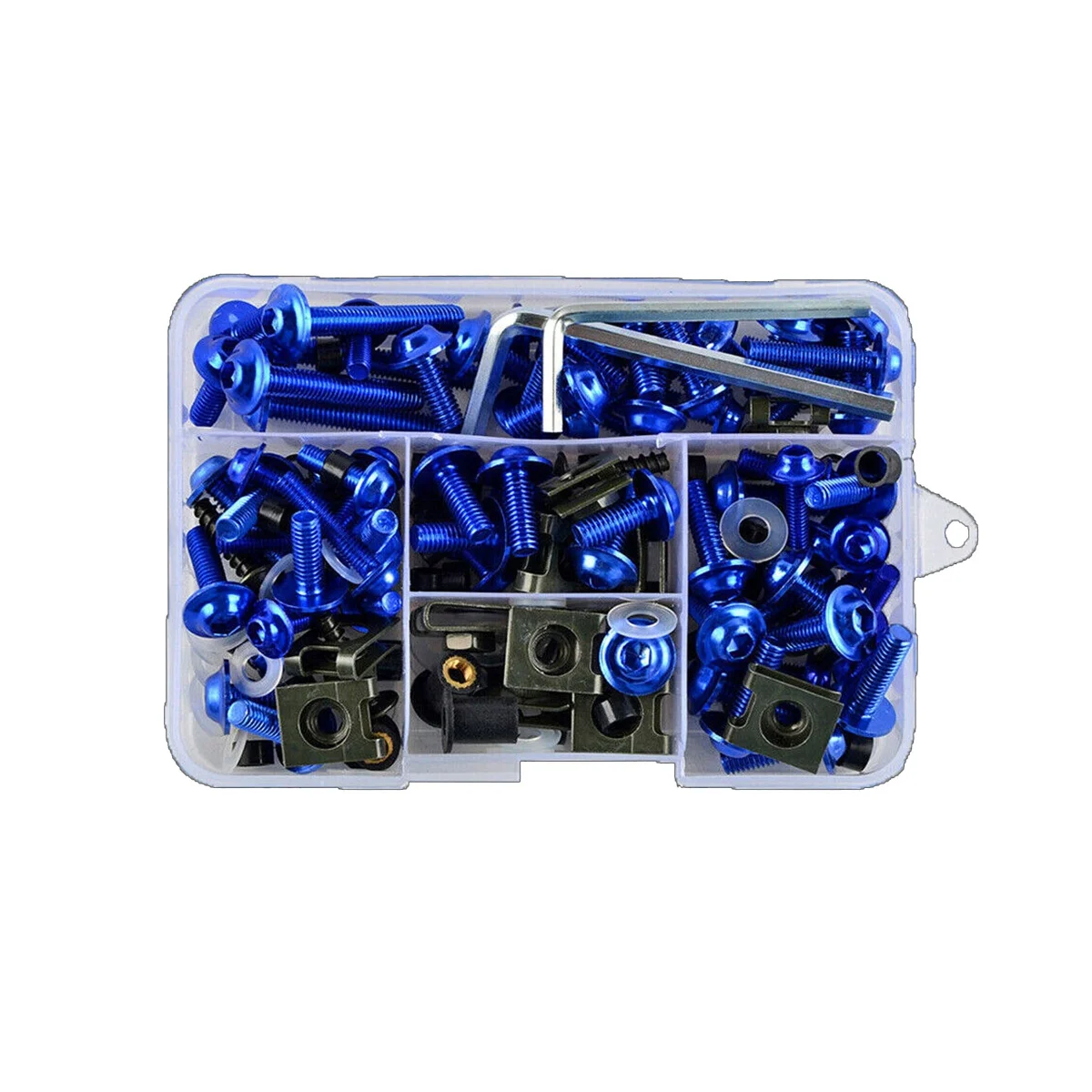 177Pcs Windscreen Cover Set Screws Fairing Set Screws Motorbike Accessories Blue
177Pcs Windscreen Cover Set Screws Fairing Set Screws Motorbike Accessories Blue