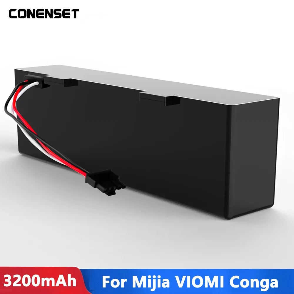 Original Rechargeable battery For Conga 3290 3390 3490 3590 3690 3790 3890 Sweeping Mopping Robot 14.8V 3200mah Vacuum Cleaner
Original Rechargeable battery For Conga 3290 3390 3490 3590 3690 3790 3890 Sweeping Mopping Robot 14.8V 3200mah Vacuum Cleaner