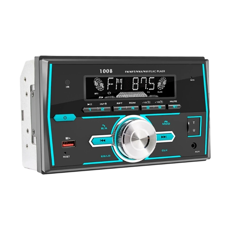 Double Din Car Stereo with Voice Control FM RadioButton Light with 7 Colors Output Power 4x60W Car Locator CD7388CZ
Double Din Car Stereo with Voice Control FM RadioButton Light with 7 Colors Output Power 4x60W Car Locator CD7388CZ