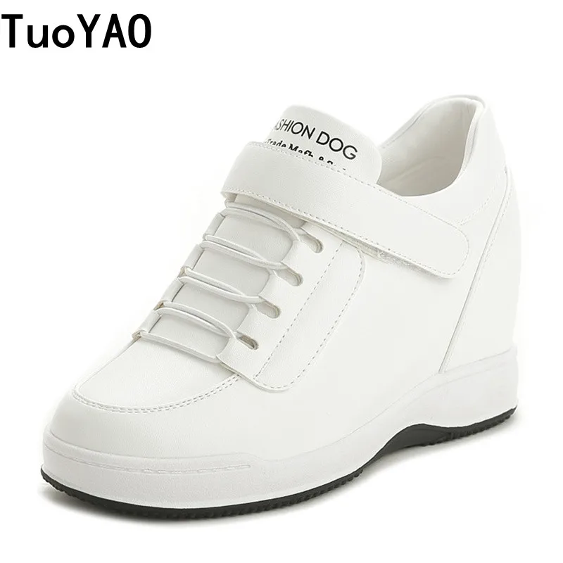 

Women Fashion White Sneakers 2022 Summer Platform Chunky Casual Shoe Brand Old Dad Shoes Woman breathe Vulcanized Shoe White 7cm