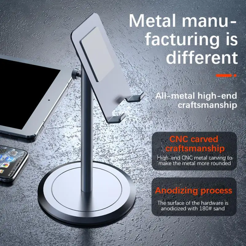Universal Bracket Portable Adjustable Desktop Holder Ergonomic Aluminium Alloy Mobile Phone Holder Cellphone Support
Universal Bracket Portable Adjustable Desktop Holder Ergonomic Aluminium Alloy Mobile Phone Holder Cellphone Support