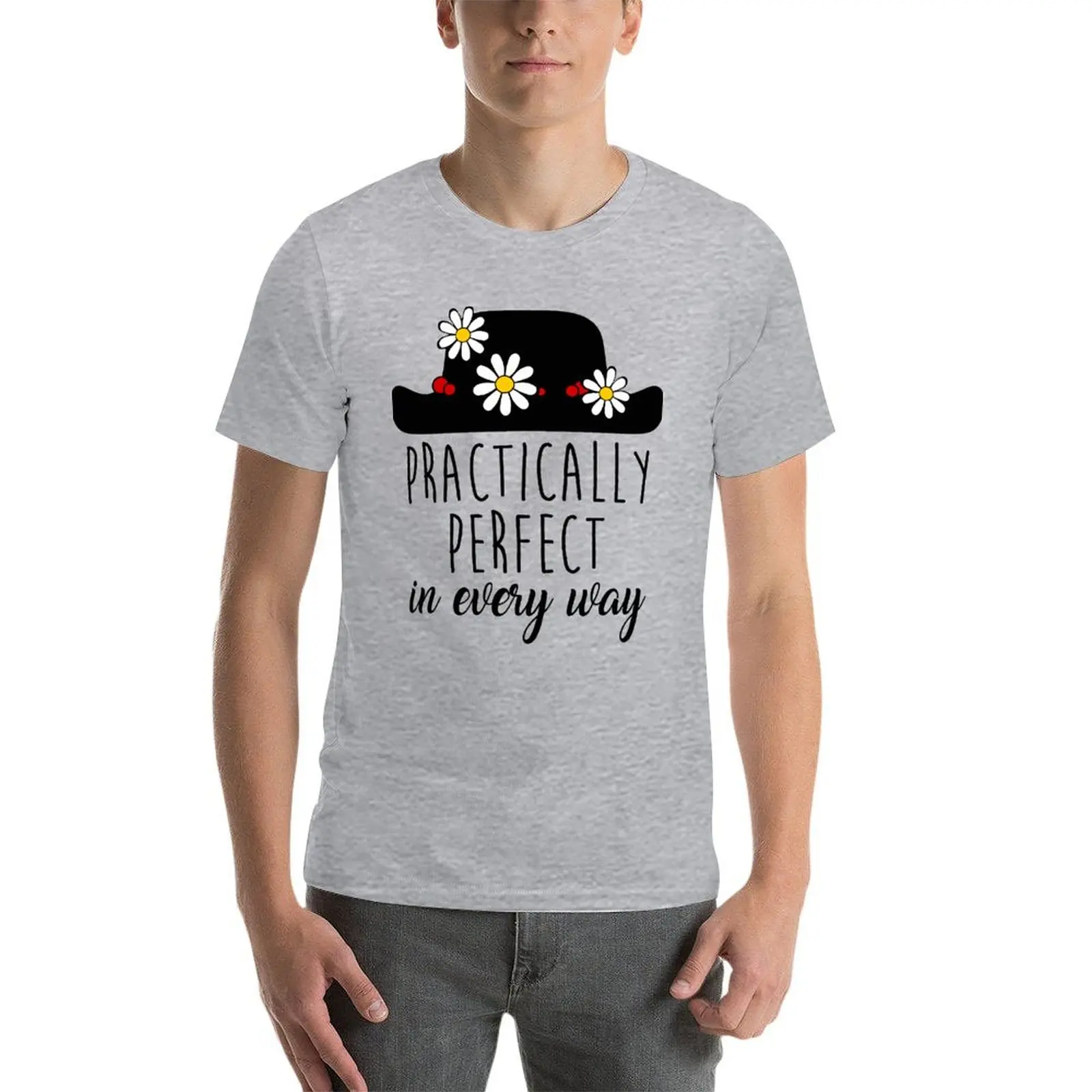 Mary Poppins Practically Perfect In Every Oversize T-Shirt Funny Men'S Clothing 100% Cotton Streetwear Large Size Top Tee
Mary Poppins Practically Perfect In Every Oversize T-Shirt Funny Men'S Clothing 100% Cotton Streetwear Large Size Top Tee