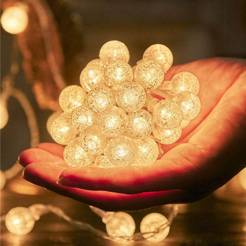 Holiday Light Chain Ball LED String Lighting 3M 6M USB Lamp Bulb Light String Lawn Lamps Outdoor Wedding Christmas Led String
Holiday Light Chain Ball LED String Lighting 3M 6M USB Lamp Bulb Light String Lawn Lamps Outdoor Wedding Christmas Led String