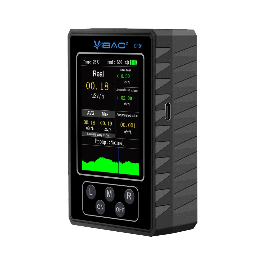 Multifunctional Geiger Counter Large Time Display Nuclear Radiation Detector Dosimeter Thermometer Hygrometer X Γ Β Ray Detector
Multifunctional Geiger Counter Large Time Display Nuclear Radiation Detector Dosimeter Thermometer Hygrometer X Γ Β Ray Detector