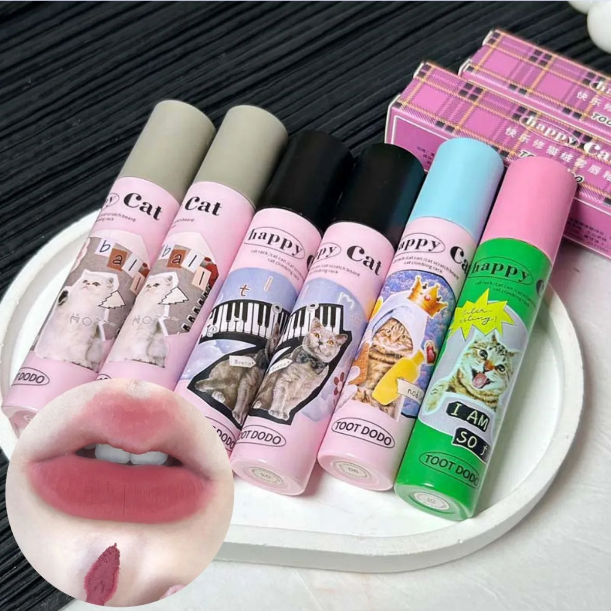3/1pcs Cute Velvet Matte Lip Gloss Sets Floriasis Makeup Nude Liquid Lipstick Lasting Lip Tint Sexy Naked Maquillaje косметика
3/1pcs Cute Velvet Matte Lip Gloss Sets Floriasis Makeup Nude Liquid Lipstick Lasting Lip Tint Sexy Naked Maquillaje косметика