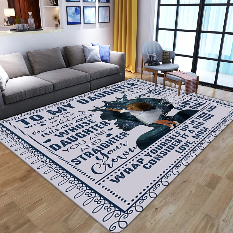 New Bohemian Style Art Cartoon Anime Letters Floor Mat Door Mat Anti-slip Mat Carpet Bedroom Living Room Home Decoration
New Bohemian Style Art Cartoon Anime Letters Floor Mat Door Mat Anti-slip Mat Carpet Bedroom Living Room Home Decoration