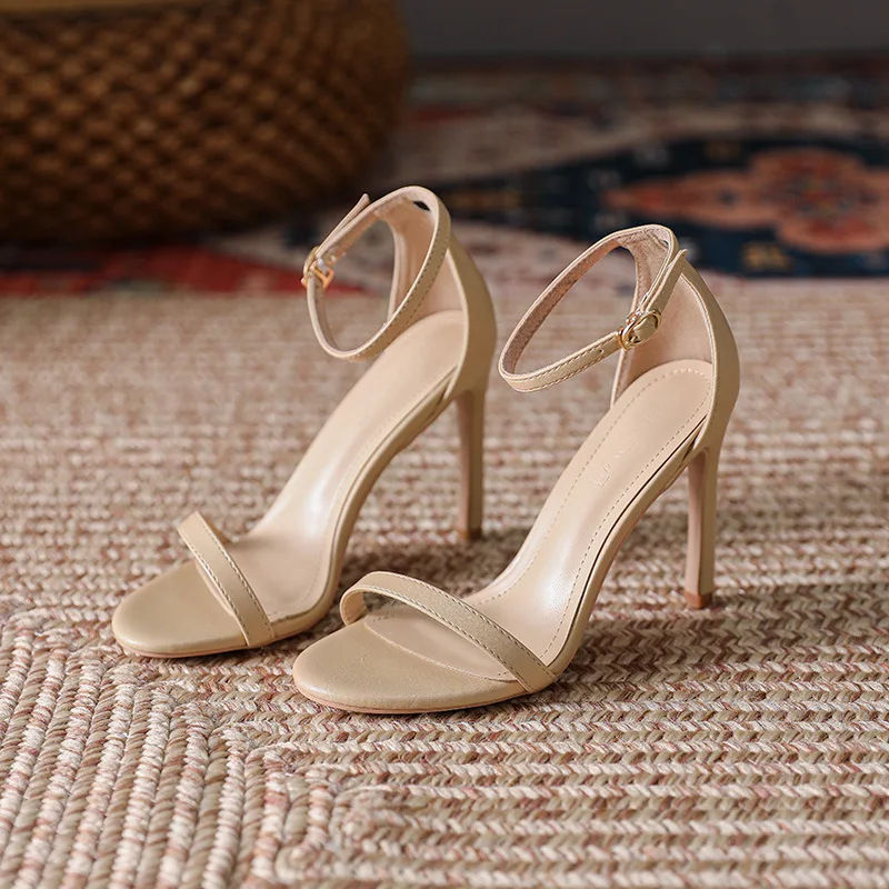 Women Fashion Open Toe Ankle Strap Stiletto Heel Sandals Elegant Wedding Party Shoes Dressing Shoes High Heel Summer Sexy Pumps
Women Fashion Open Toe Ankle Strap Stiletto Heel Sandals Elegant Wedding Party Shoes Dressing Shoes High Heel Summer Sexy Pumps