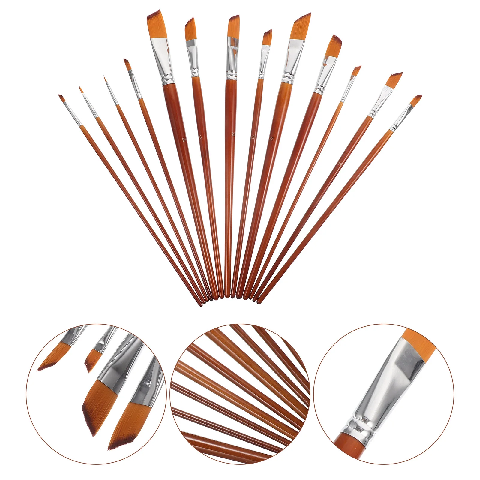 Painting Brushbrushes Kit Set Pens Nylon Paintbrushes Oilcolor Water Student Watercolor Tip Bulk Flat Supplies Tool Tools
Painting Brushbrushes Kit Set Pens Nylon Paintbrushes Oilcolor Water Student Watercolor Tip Bulk Flat Supplies Tool Tools