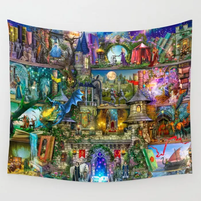 Once Upon a Fairytale Once Tapestry Wall Hanging Beach Throw Rug Blanket Camping Tent Travel Sleeping Pad Tapestry
Once Upon a Fairytale Once Tapestry Wall Hanging Beach Throw Rug Blanket Camping Tent Travel Sleeping Pad Tapestry