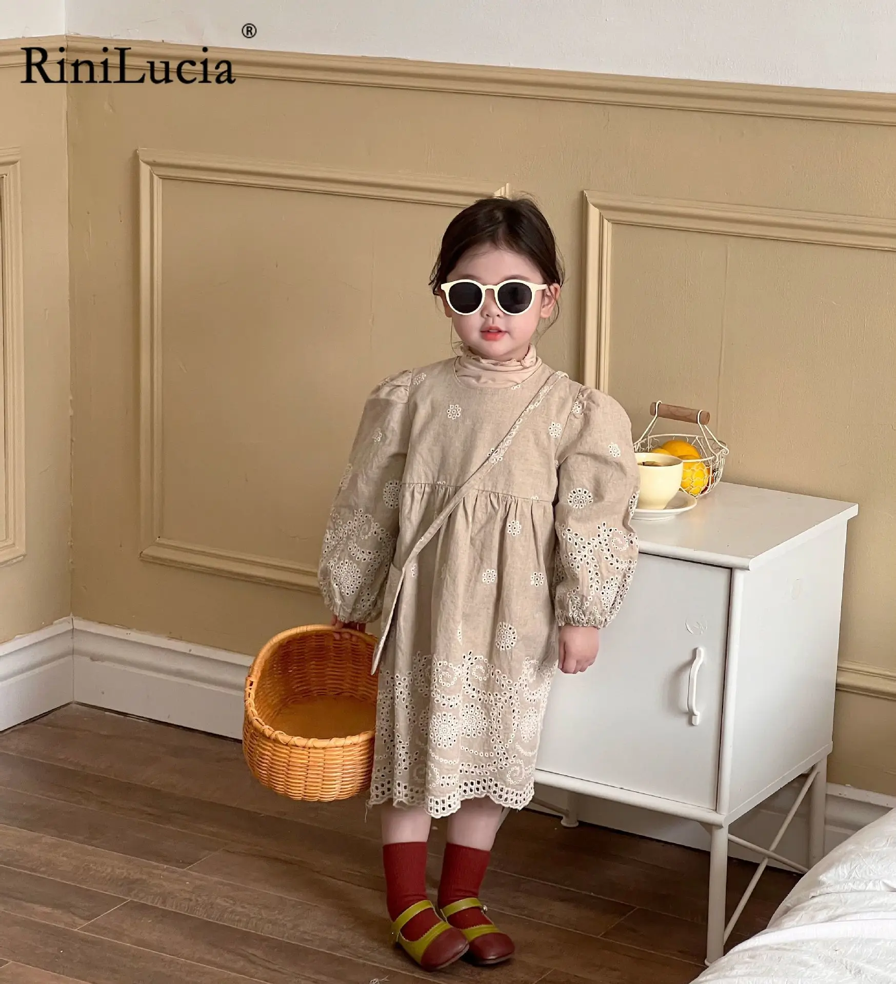 RiniLucia New Autumn Puff Sleeve Baby Girl Clothes Retro Embroidery Children Dress Casual Lovely Baby Dress Kids Clothing
RiniLucia New Autumn Puff Sleeve Baby Girl Clothes Retro Embroidery Children Dress Casual Lovely Baby Dress Kids Clothing