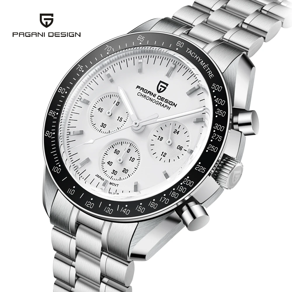PAGANI DESIGN 40MM Moon Mens Watches Luxury Quartz Automatic Watch for Men Chronograph 10Bar Waterproof Sports Sapphire Mirror
PAGANI DESIGN 40MM Moon Mens Watches Luxury Quartz Automatic Watch for Men Chronograph 10Bar Waterproof Sports Sapphire Mirror