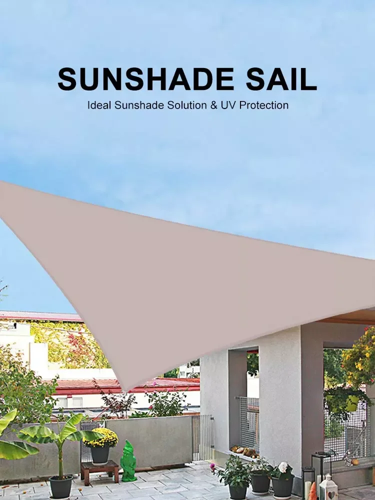 Triangular Sunshade Sail Home Garden Patio Pool Sun Shelter Awning Camping Picnic Tent Waterproof Shading Cloth
Triangular Sunshade Sail Home Garden Patio Pool Sun Shelter Awning Camping Picnic Tent Waterproof Shading Cloth