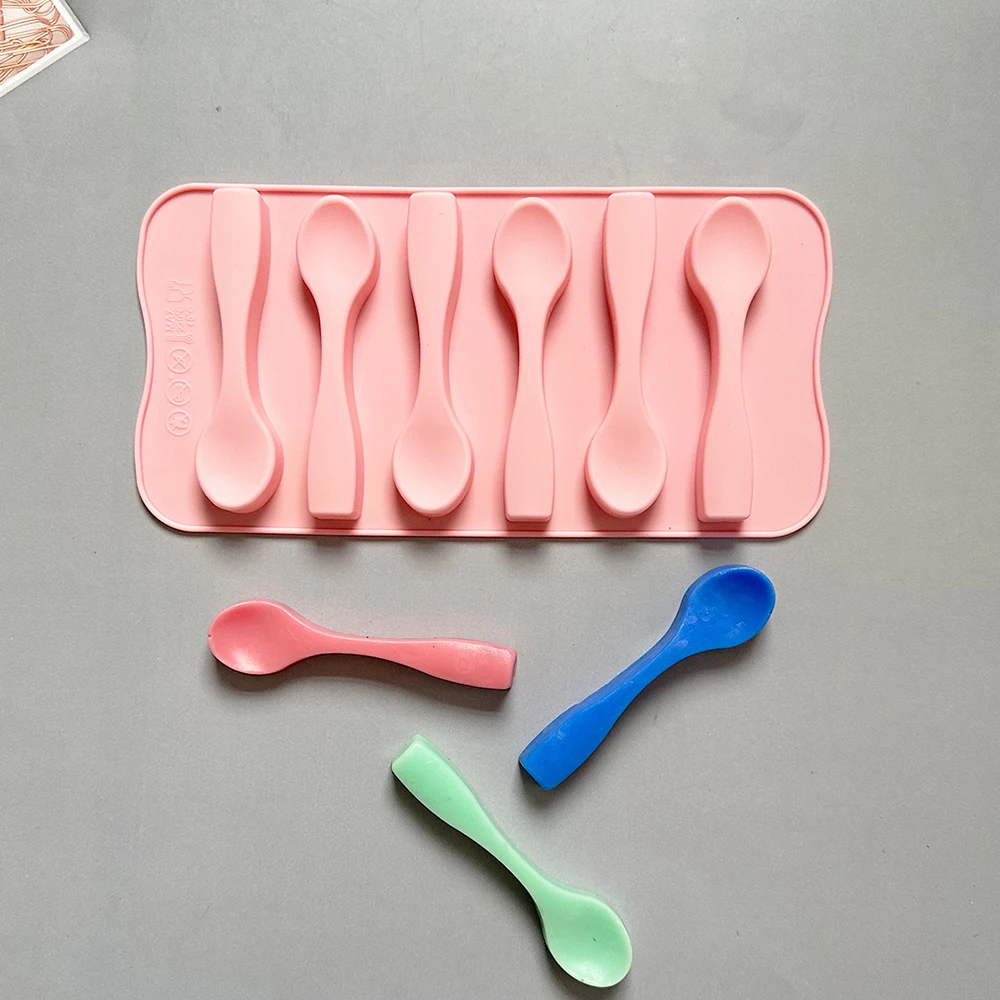 Silicone Chocolate Mold Spoon Shape Jelly Candy Molds DIY Baking Non-stick Biscuit Cake Decorating Tool Kitchen Baking Gadgets
Silicone Chocolate Mold Spoon Shape Jelly Candy Molds DIY Baking Non-stick Biscuit Cake Decorating Tool Kitchen Baking Gadgets