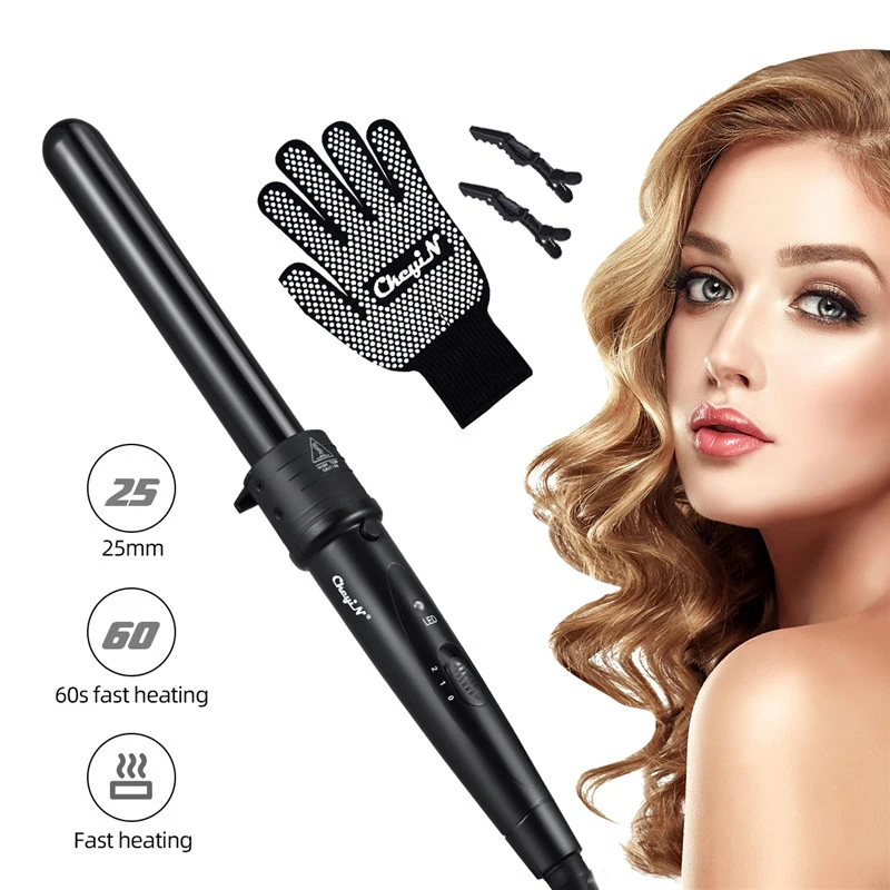 Профессиональные щипцы для завивки CkeyiN 25 мм, Сменные Наборы для завивки волос, утюжок для быстрого нагрева, инструменты для моделирования в...
Профессиональные щипцы для завивки CkeyiN 25 мм, Сменные Наборы для завивки волос, утюжок для быстрого нагрева, инструменты для моделирования в...