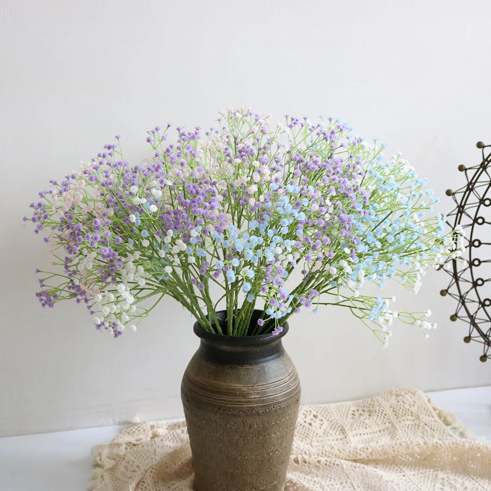 Brand New Durable Practical Artificial Flower Silk Wedding Bouquet Decoration Fake Flower Gypsophila Home Ornament
Brand New Durable Practical Artificial Flower Silk Wedding Bouquet Decoration Fake Flower Gypsophila Home Ornament