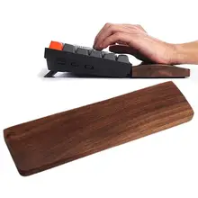 Keyboard Palm Rest Wrist Support Mechanical Keyboard Wood Pad Ergonomic Wrist Guard Rest Pad For Wooden Laptop Keyboard Home &
