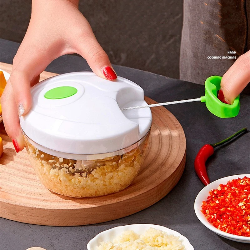400ml Manual Food Crusher Mini Garlic Chopper Garlic Crusher Vegetable Onion Cutter Kitchen Cooking Accessories
400ml Manual Food Crusher Mini Garlic Chopper Garlic Crusher Vegetable Onion Cutter Kitchen Cooking Accessories