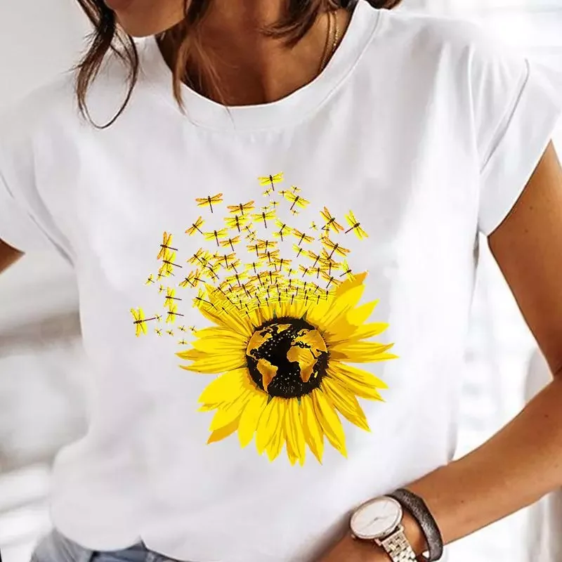 Women Print Short Sleeve Casual Clothes Tee Tshirt Fashion Female Tops Print Mujer Camisetas Cartoon Ladies Graphic T-Shirt
Women Print Short Sleeve Casual Clothes Tee Tshirt Fashion Female Tops Print Mujer Camisetas Cartoon Ladies Graphic T-Shirt