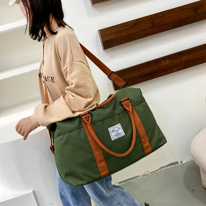 Fashion Ladies Travel Bag Sports Gym Bag Oxford Cloth Waterproof Travel Storage Bag Handbag Men's Shoulder Bag Luggage Bag
Fashion Ladies Travel Bag Sports Gym Bag Oxford Cloth Waterproof Travel Storage Bag Handbag Men's Shoulder Bag Luggage Bag