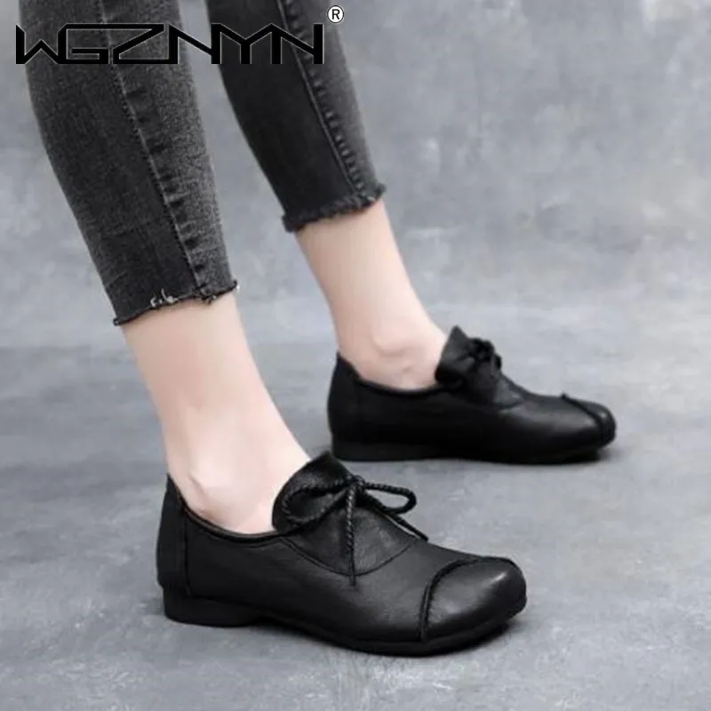 Designer Retro Flat Shoes Women's Genuine PU Leather Loafers Woman Flats Ballerina Shoes Ladies Comfy Driving Loafers Moccasins
Designer Retro Flat Shoes Women's Genuine PU Leather Loafers Woman Flats Ballerina Shoes Ladies Comfy Driving Loafers Moccasins