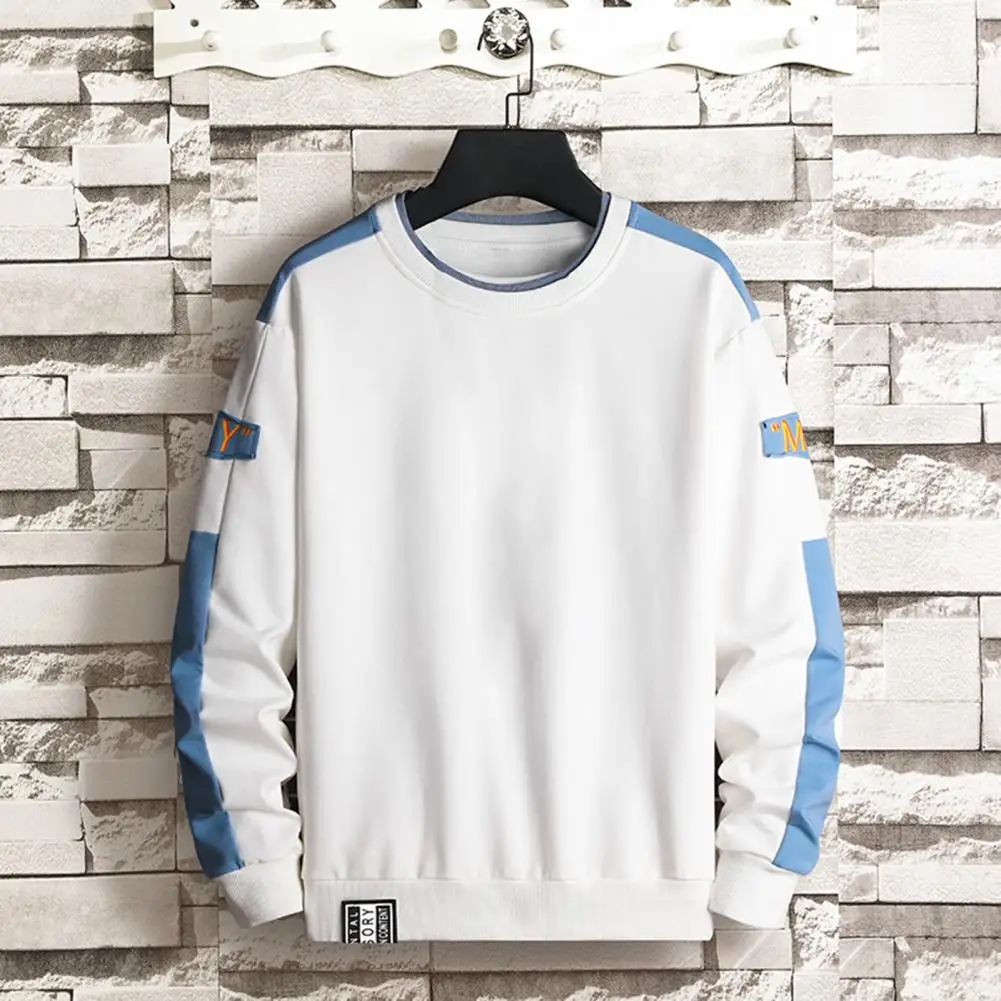 Autumn Sweatshirt Loose Patchwork Warm Anti-pilling Autumn Sweatshirt Winter Sweatshirt for Daily Wear
Autumn Sweatshirt Loose Patchwork Warm Anti-pilling Autumn Sweatshirt Winter Sweatshirt for Daily Wear