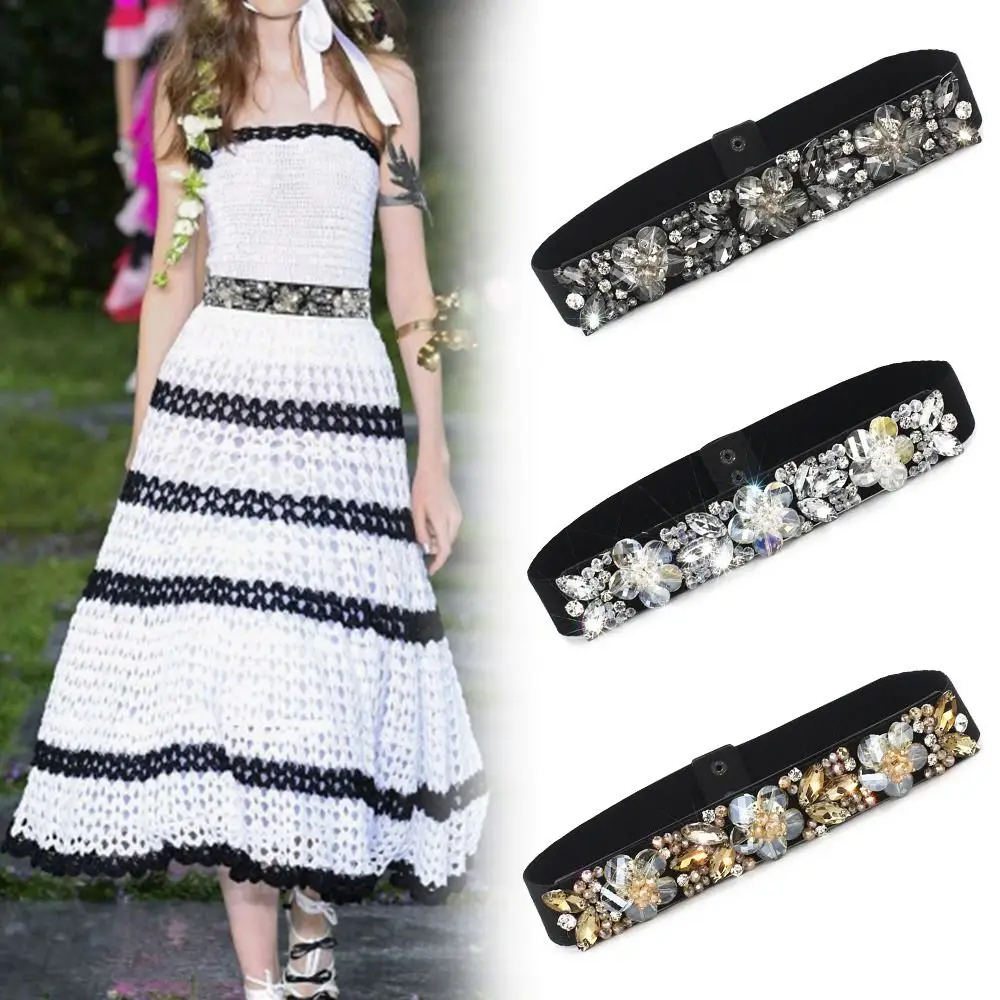 Luxury Design Party Wedding Accessories Bridal Waist Strap Stretch Waistband Rhinestone Girdle Belt Elastic Belly Belts
Luxury Design Party Wedding Accessories Bridal Waist Strap Stretch Waistband Rhinestone Girdle Belt Elastic Belly Belts
