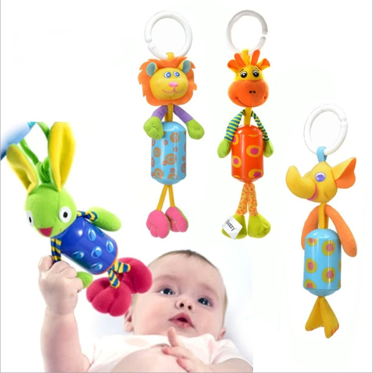 Baby Rattle Stuffed Wind chimes Plush Doll Toy bed hanging Squeaker Toys Infant Deer Rabbit Hand Puppet Bell
Baby Rattle Stuffed Wind chimes Plush Doll Toy bed hanging Squeaker Toys Infant Deer Rabbit Hand Puppet Bell