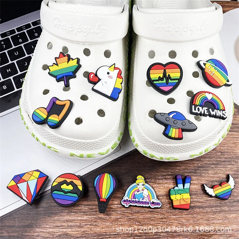 Single Sale PVC croc shoes charms funny satellite sky planet dog Accessories jibz for croc clogs shoe Decorations man kids gifts
Single Sale PVC croc shoes charms funny satellite sky planet dog Accessories jibz for croc clogs shoe Decorations man kids gifts