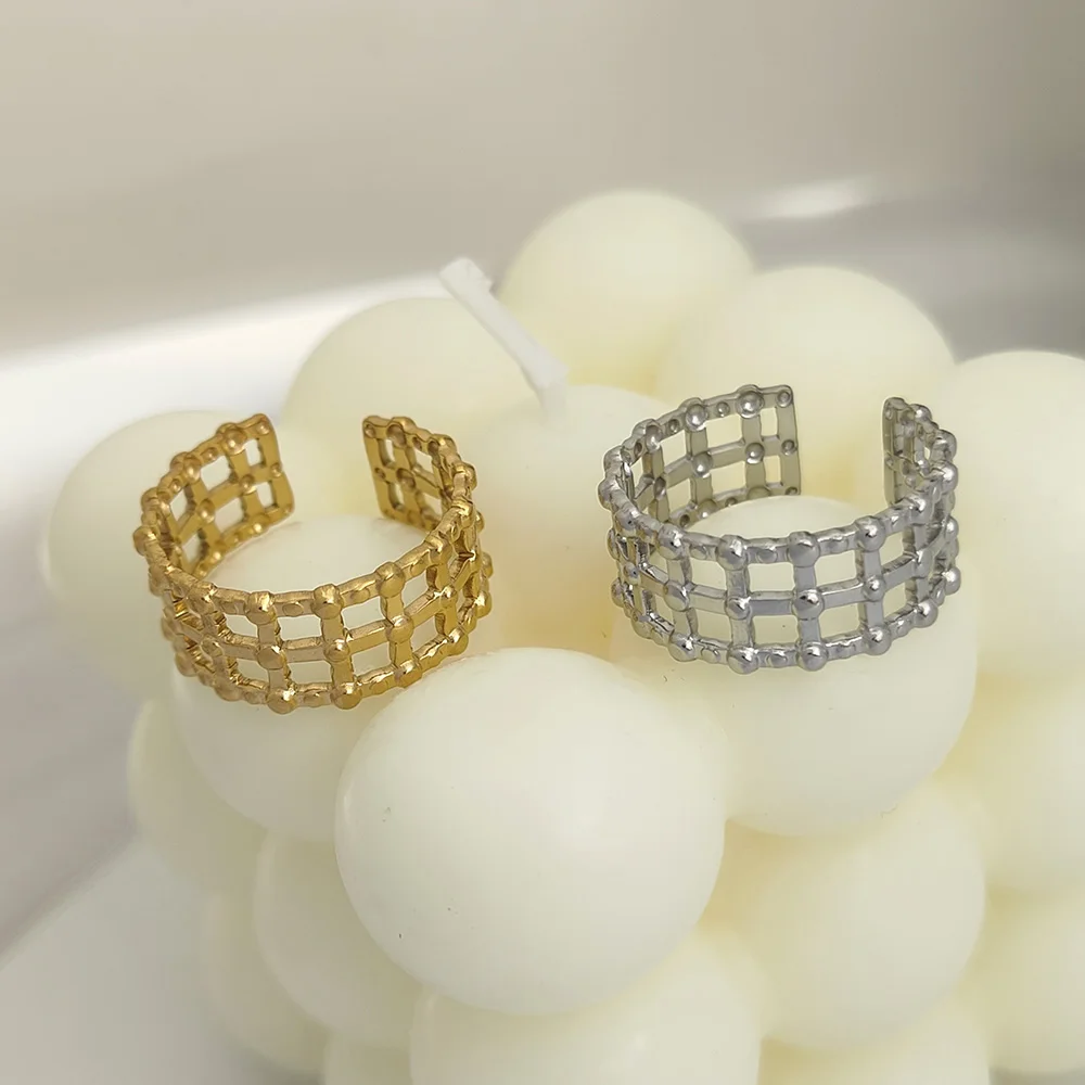 Egyptian Hollow Geometric Window Adjustab Ring Israeli Stainless Steel Ring Men Women Accessories Jewish Filigree Viking Jewelry
Egyptian Hollow Geometric Window Adjustab Ring Israeli Stainless Steel Ring Men Women Accessories Jewish Filigree Viking Jewelry