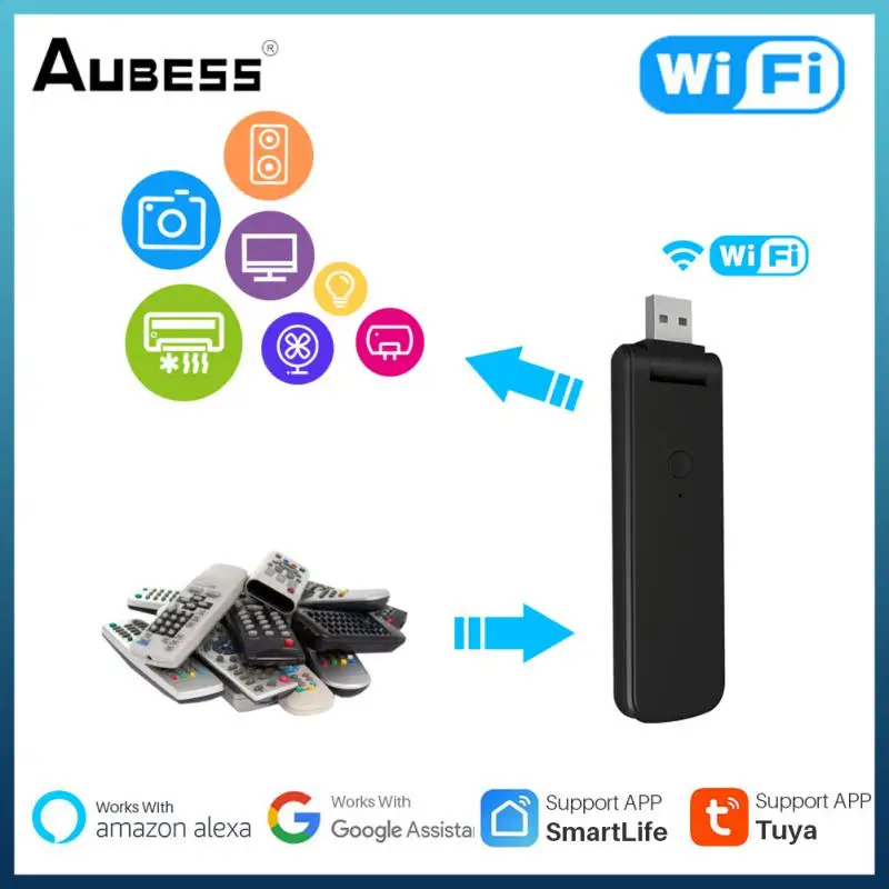 WiFi IR Wireless Remote Controller Swith Tuya Samrt Life Automation USB IR Remote Controller Voice Control By Alexa Google Home
WiFi IR Wireless Remote Controller Swith Tuya Samrt Life Automation USB IR Remote Controller Voice Control By Alexa Google Home