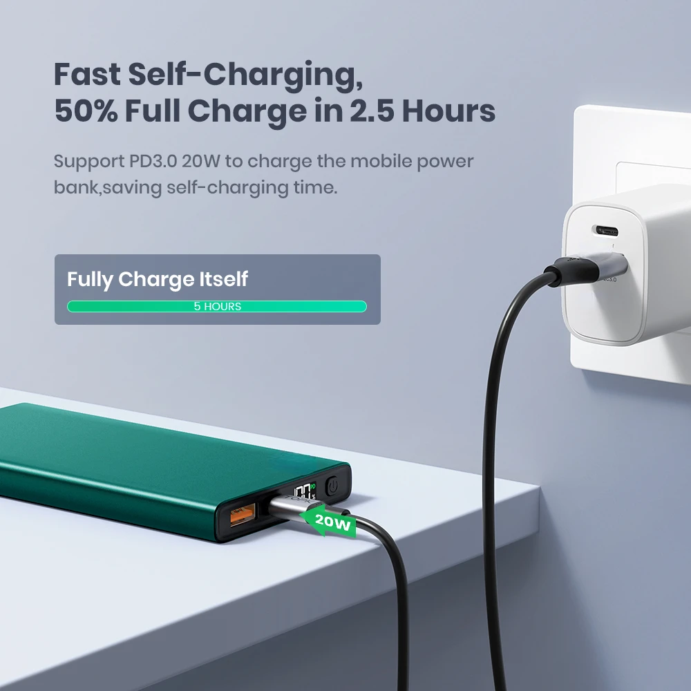 I1006P Power Bank 10000mAh Portable Charger LED External Battery PowerBank PD Two-way Fast Charging PoverBank for Xiaomi mi
I1006P Power Bank 10000mAh Portable Charger LED External Battery PowerBank PD Two-way Fast Charging PoverBank for Xiaomi mi