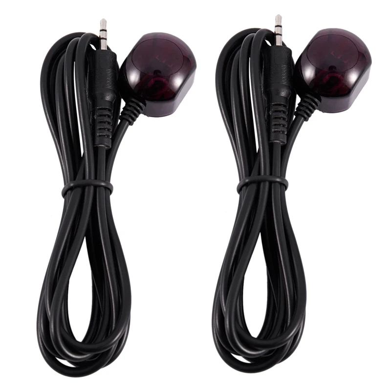 2X 2.5Mm Ir Infrared Remote Control Receiver Extension Cord Cable For Ir Receiver Emitter Extender Repeater System
2X 2.5Mm Ir Infrared Remote Control Receiver Extension Cord Cable For Ir Receiver Emitter Extender Repeater System