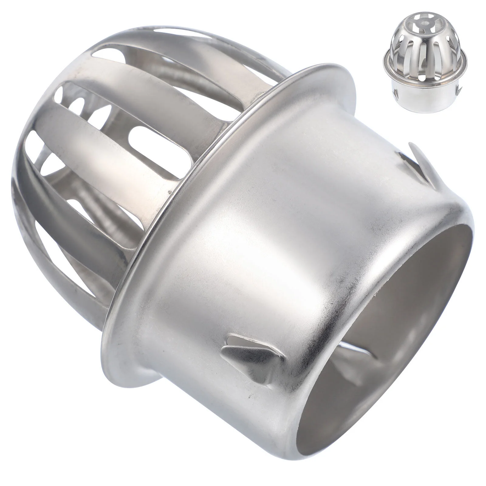 Stainless Steel Sink Strainer Floor Drain Gutter Guard Leaf Guards Downspout Cleaning Tool Dome 9.5X9X9CM Filter Silver
Stainless Steel Sink Strainer Floor Drain Gutter Guard Leaf Guards Downspout Cleaning Tool Dome 9.5X9X9CM Filter Silver