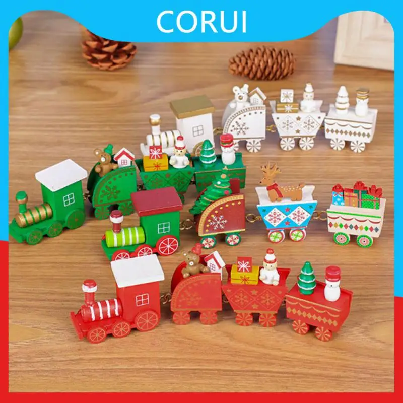 Christmas Train Decorations Cartoon Children's Gifts Window Decorations Wooden Decorations Sleigh Snowflake Festival Gifts
Christmas Train Decorations Cartoon Children's Gifts Window Decorations Wooden Decorations Sleigh Snowflake Festival Gifts