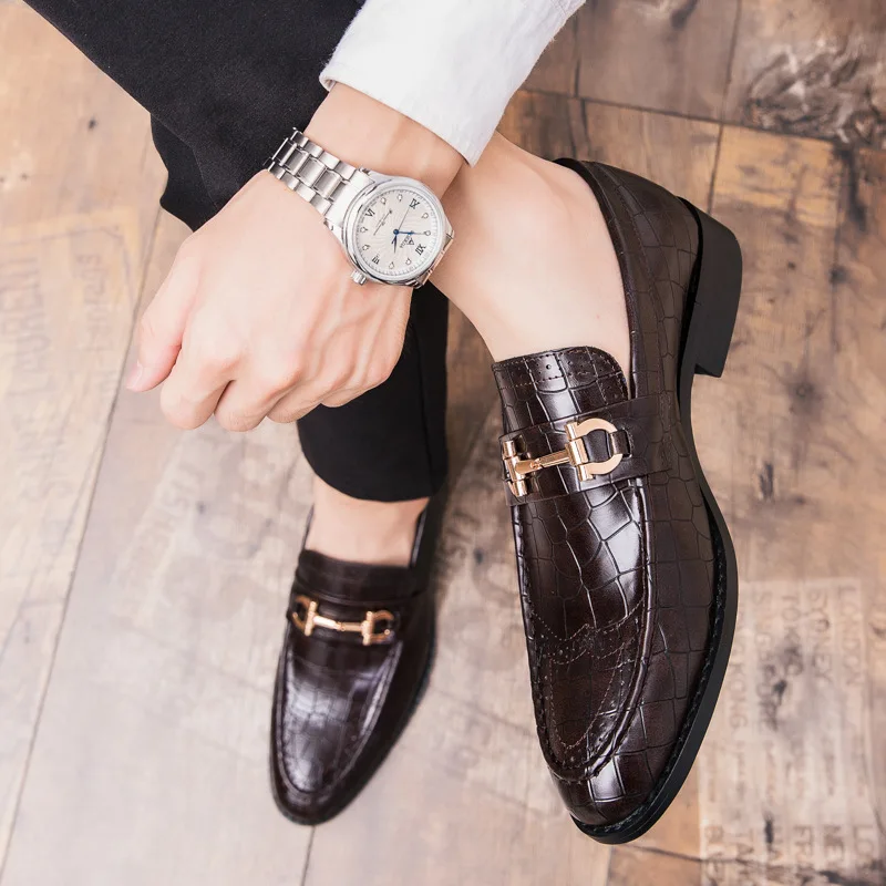 Coslony 2022 New Mens Formal Business Brogue Shoes Luxury Men's dress Shoes Male Casual Leather Wedding Party Loafers
Coslony 2022 New Mens Formal Business Brogue Shoes Luxury Men's dress Shoes Male Casual Leather Wedding Party Loafers