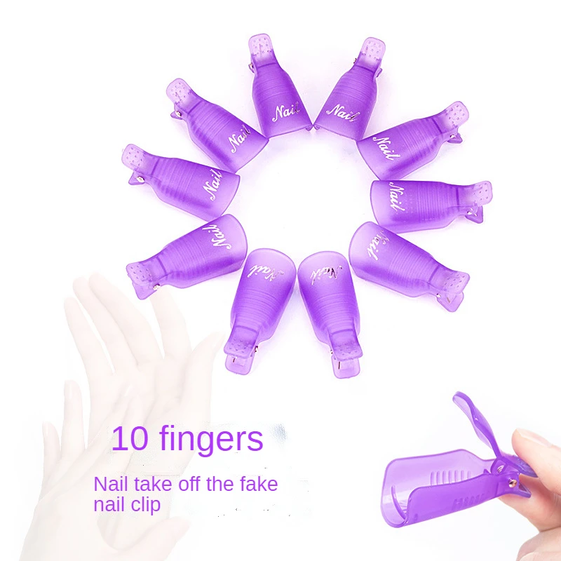10pcs Plastic Nail Art Soak Off Cap Clip Nail Clips UV Gel Polish Remover Wraps Cleaner Nail Degreaser Effects for Nails Tools
10pcs Plastic Nail Art Soak Off Cap Clip Nail Clips UV Gel Polish Remover Wraps Cleaner Nail Degreaser Effects for Nails Tools