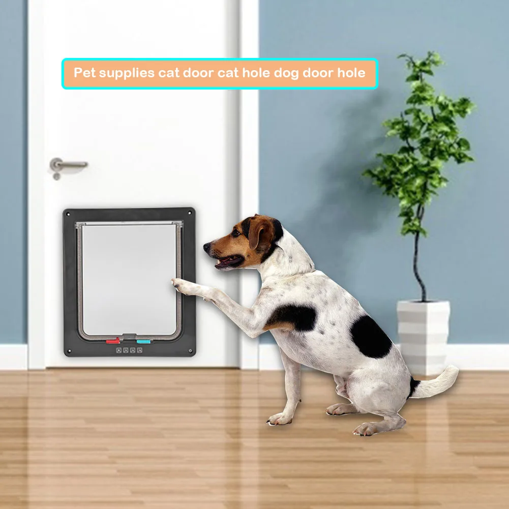 Safe Dog Cat Gate Doors 4 Way ABS Animal Pet Kitten Puppy Security Flap Interactive Door for Household Animals Cat Dog
Safe Dog Cat Gate Doors 4 Way ABS Animal Pet Kitten Puppy Security Flap Interactive Door for Household Animals Cat Dog