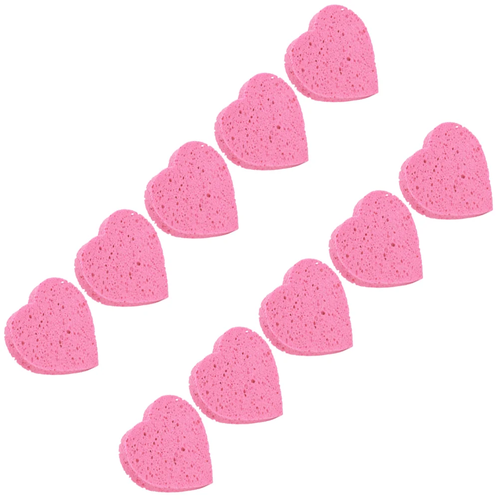 10PCS Heart Shape Sponge Reusable Makeup Remover Pads Cleaning Puffs Bathroom Cleaner Sponge for Makeup Exfoliating
10PCS Heart Shape Sponge Reusable Makeup Remover Pads Cleaning Puffs Bathroom Cleaner Sponge for Makeup Exfoliating