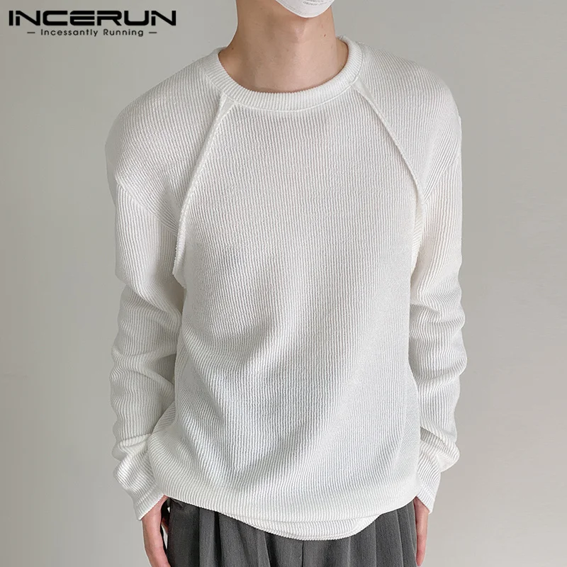 Модные повседневные стильные топы INCERUN, мужские свободные футболки с круглым вырезом, красивые мужские однотонные универсальные простые фу...
Модные повседневные стильные топы INCERUN, мужские свободные футболки с круглым вырезом, красивые мужские однотонные универсальные простые фу...