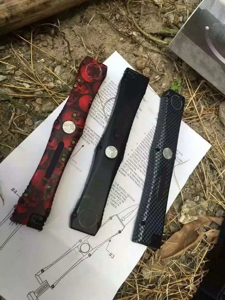 Micro OTF Tech Knife Goldness Series S30V Steel Blade 58HRC Hardness Zinc Aluminum Alloy Handle Outdoor Self Defense PocketKnife
Micro OTF Tech Knife Goldness Series S30V Steel Blade 58HRC Hardness Zinc Aluminum Alloy Handle Outdoor Self Defense PocketKnife