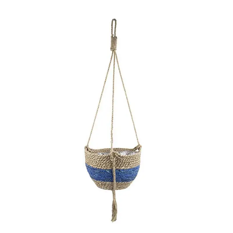 Hanging Planter Basket Outdoor Woven Basket Hanging Flower Pot Grace Home Decor Macrame Woven Garden Planter Basket Wall Decor
Hanging Planter Basket Outdoor Woven Basket Hanging Flower Pot Grace Home Decor Macrame Woven Garden Planter Basket Wall Decor